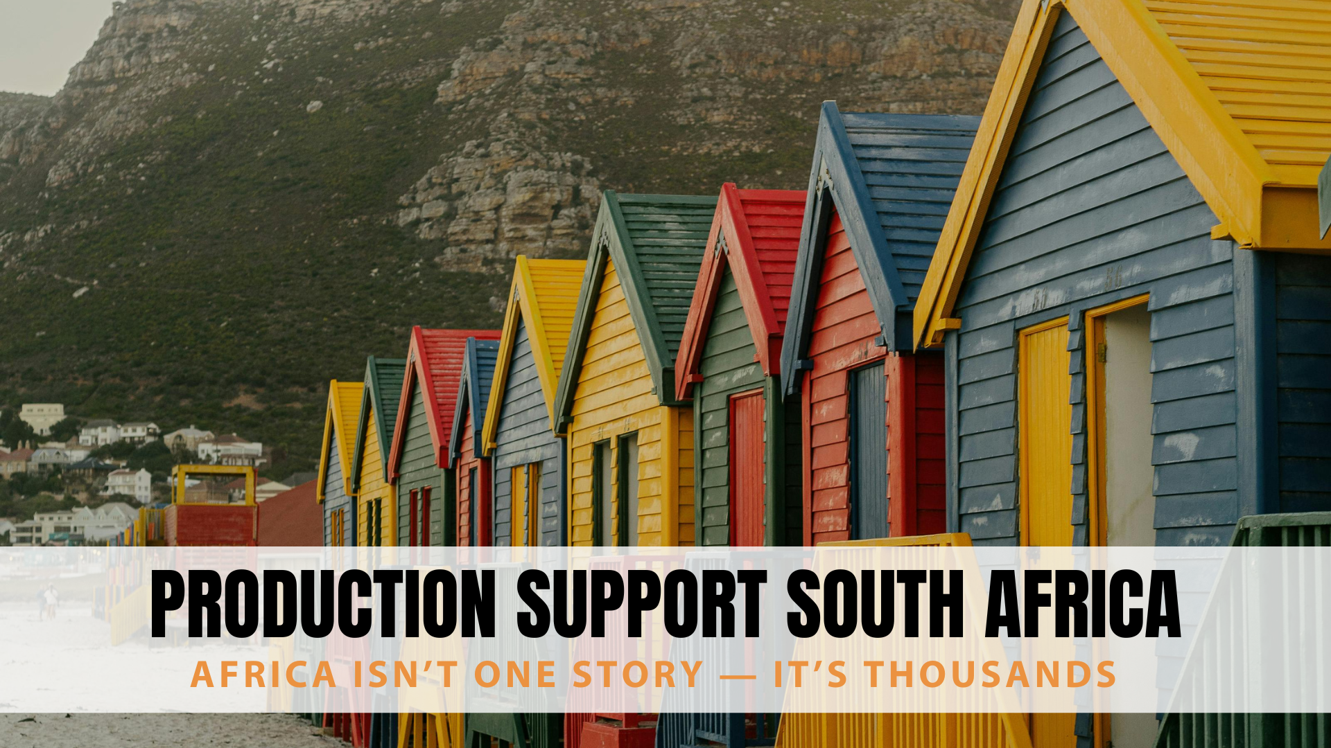 Production Support South Africa: Precision Logistics for World-Class Filmmaking