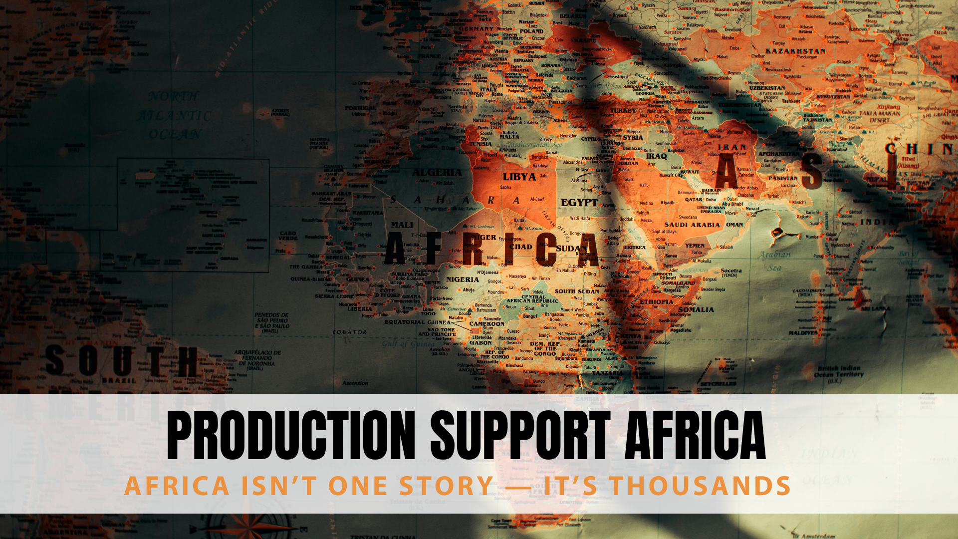 AFRICA ISN’T ONE STORY — IT’S THOUSANDS