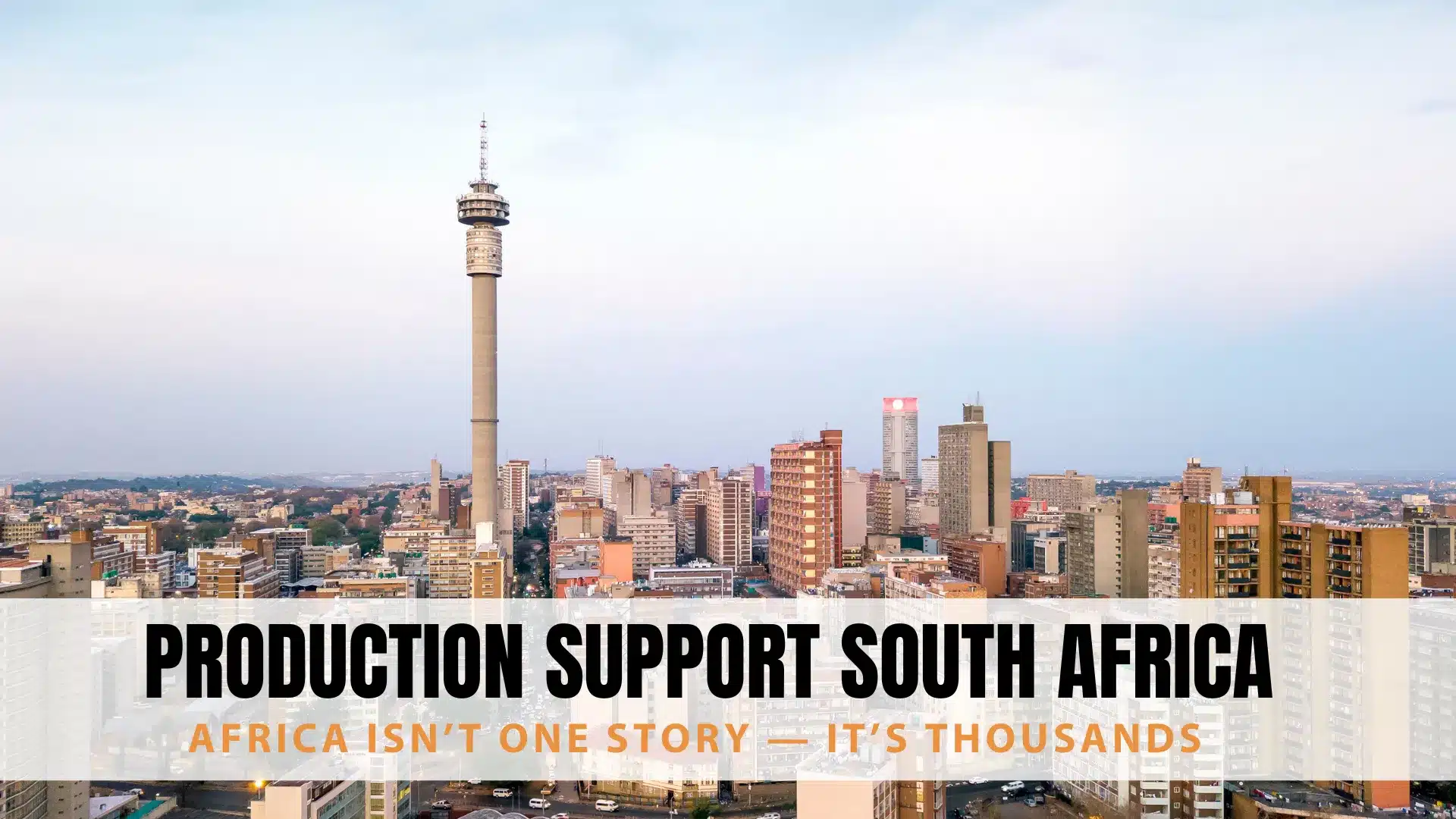 Production Support South Africa: Operational Control in a High-Intensity Filming Environment