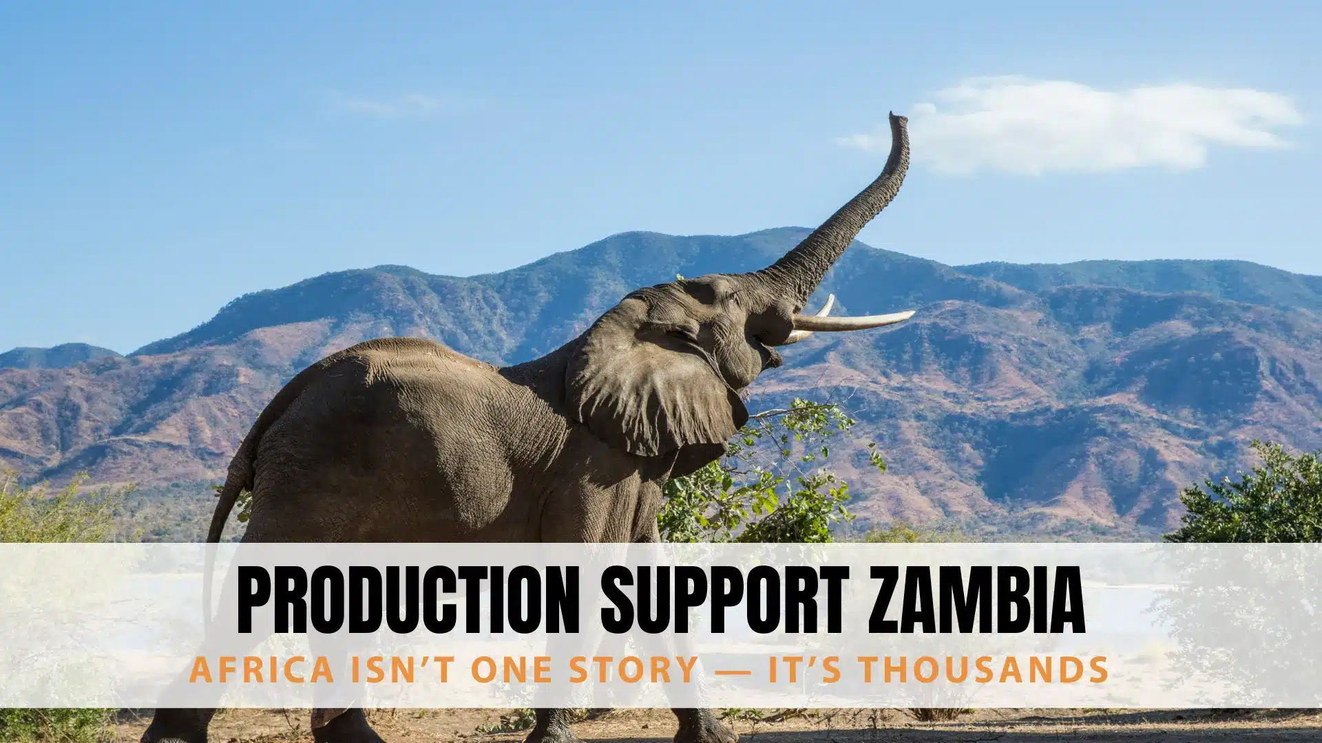 Production Support Zambia: Operational Control in a High-Intensity Filming Environment