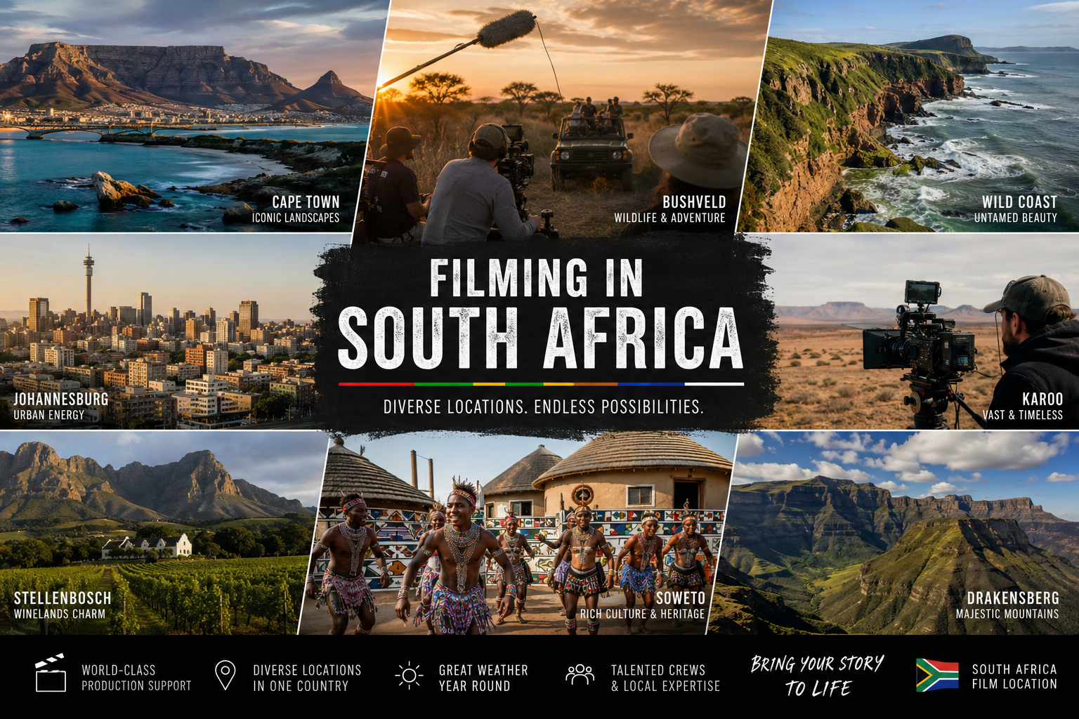 Production Company in South Africa: Services, Projects & Full Production Support